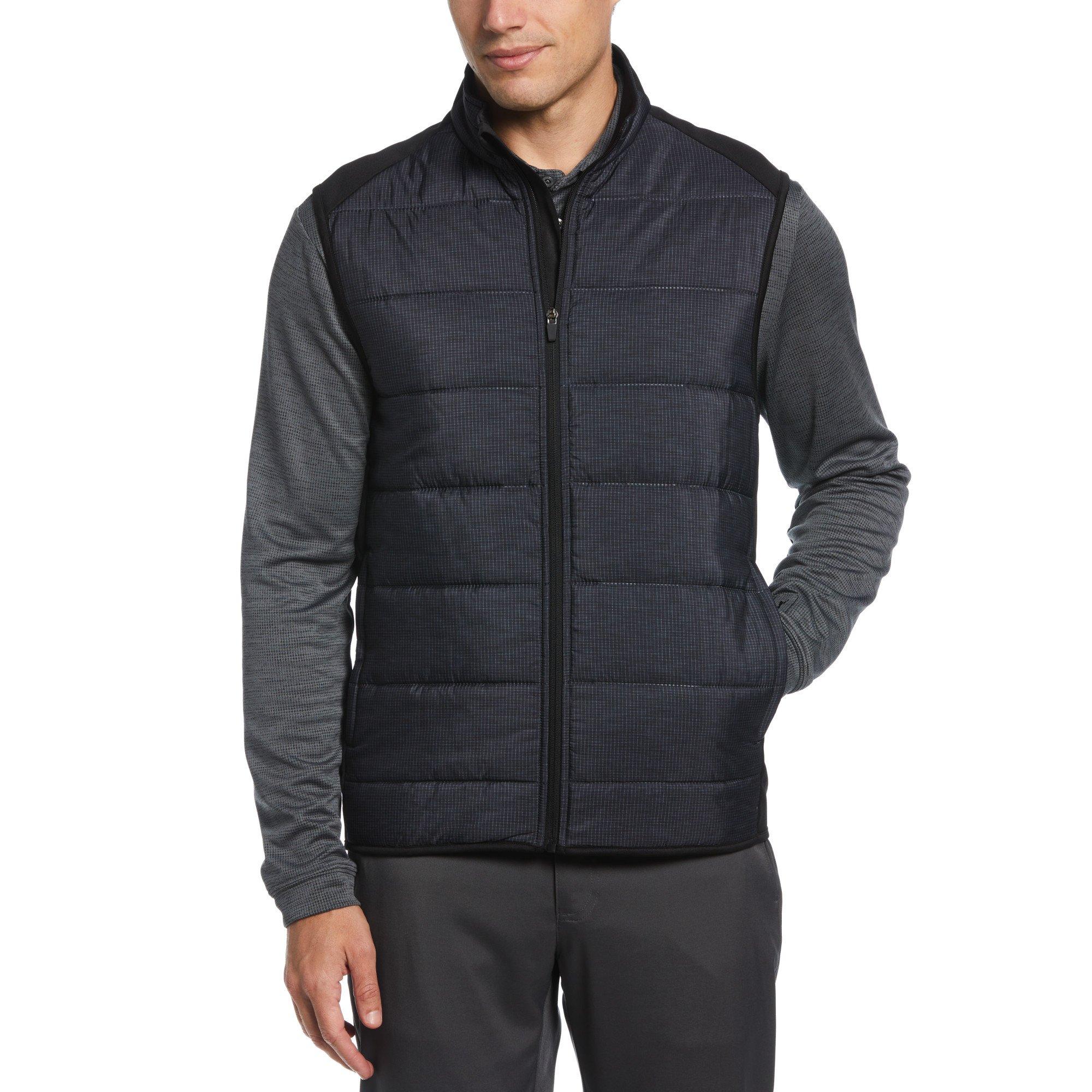 Men's Ultrasonic Printed Full Zip Vest | PGA TOUR | Outerwear